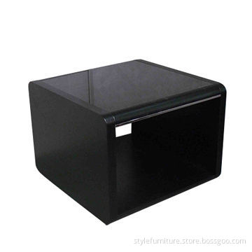 Glass top end table